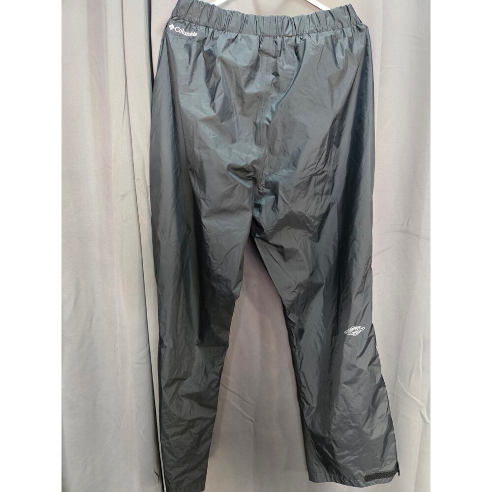 Columbia Men's Rain Pants Size Large Black - Picture 5 of 7